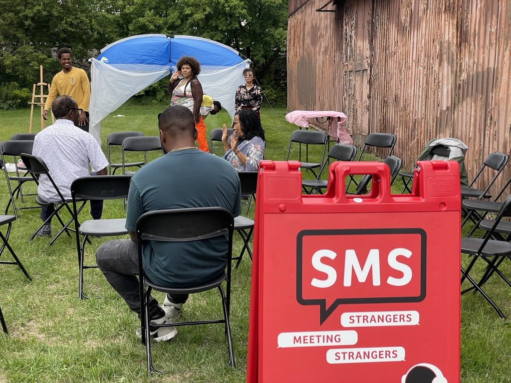 SMS at ITS FEST at Public Functionary